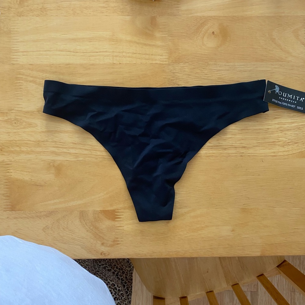 Black Thong Panties